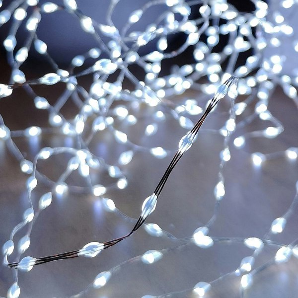 Samuel Alexander 12.8m Compact MicroBrights Christmas Lights with 800 LEDs in White