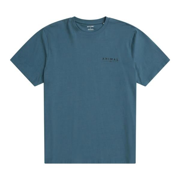 Animal Mens Chase Relaxed Fit T-Shirt - Navy - 
