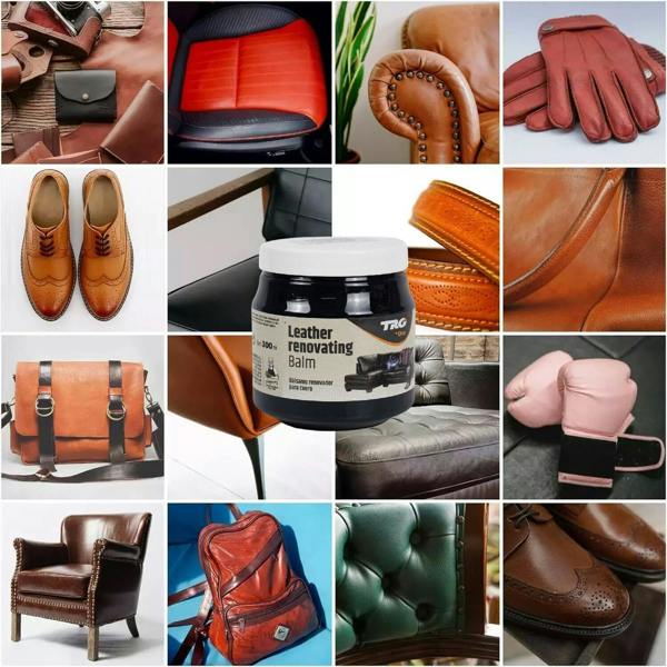 TRG Leather Renovating Balm for Colour Restoration of Smooth Leather 300ml