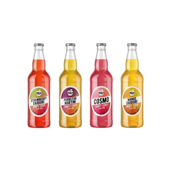 PULP Cider PULP Mixed Cocktail Cider Case 12 x 500ml Bottles