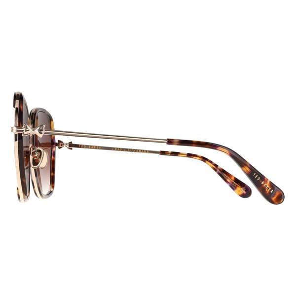 Ted Baker Sunglasses TB1776 Kira 703 Gloss Tortoise Purple Brown Gradient