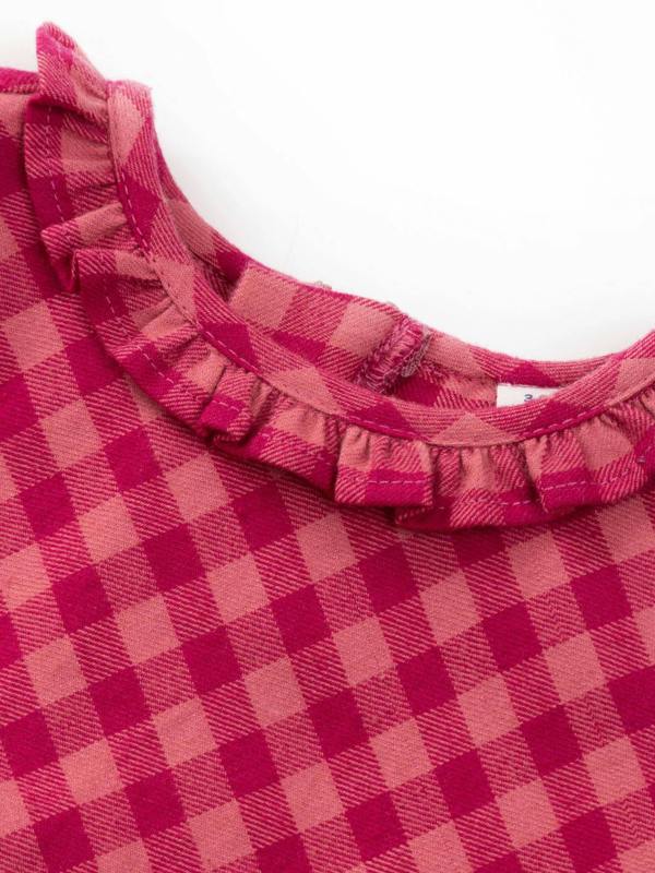 Kite Baby Organic Damson Check Dress And Pants