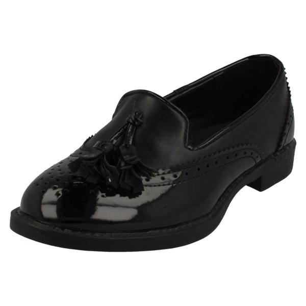 Spot On Girls Spot On Brogue Detail School Shoes