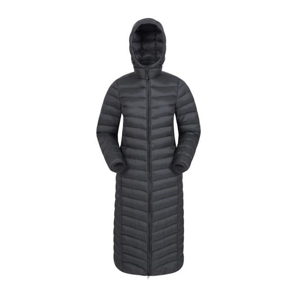 Mountain Warehouse Womens/Ladies Florence Extra Long Padded Jacket - Black - 