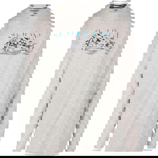 Trespass Mens Paral Printed T-Shirt - Grey Marl