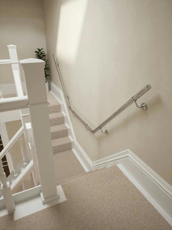 Radway Chrome T-shape handrail system