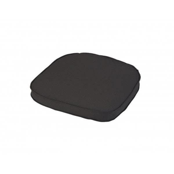D Shape Garden Seat Cushion (colour options available) CHARCOAL The Garden Furniture Shop