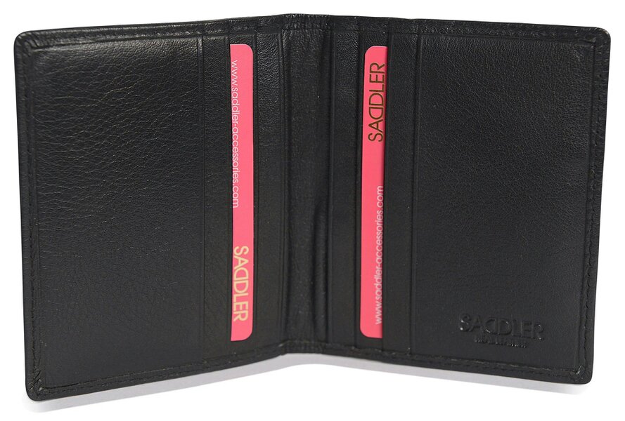 SADDLER Compact Leather Card Wallet "Lexi" – Handmade by Saddler | RFID Protected & Gift Boxed