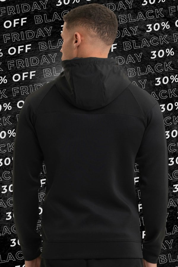 Discipline 365 Black Zip-Thru Hoodie