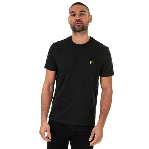 Lyle & Scott Mens Crew Neck T-Shirt - Black