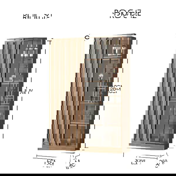 Dory Wine Cabinet, Solid Wood, More Sizes with tall bathroom cabinet