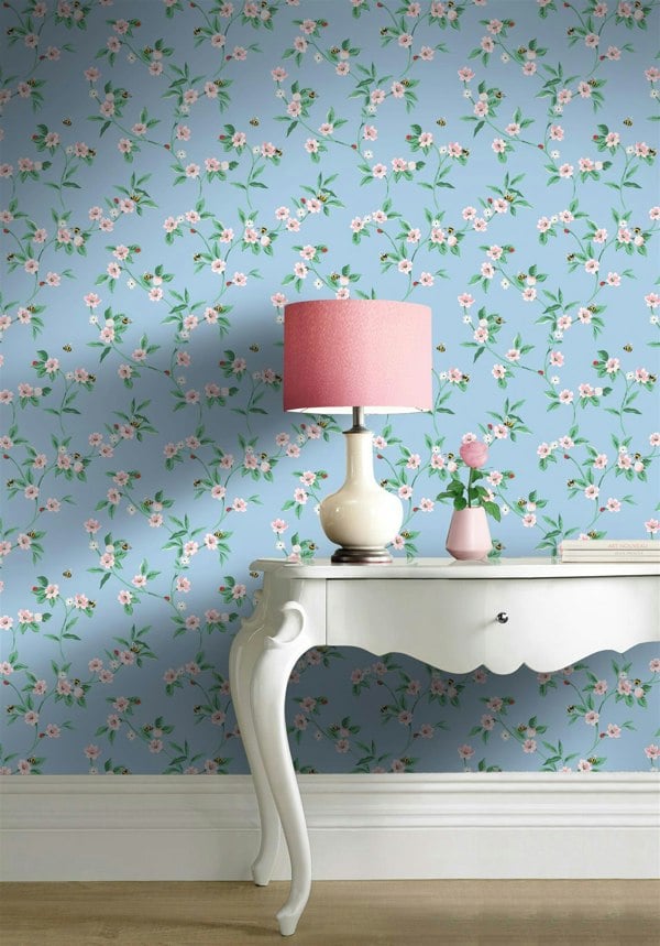 Cath Kidston Greenwich Flowers Wallpaper Rolls