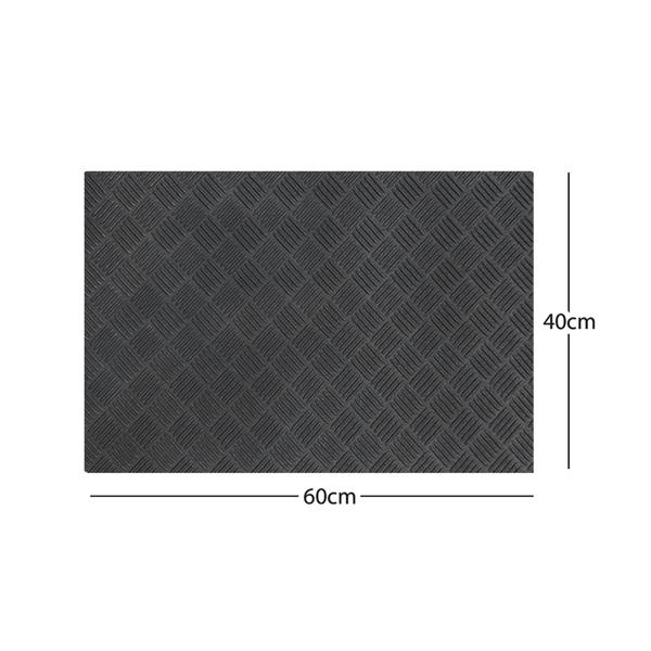 Nicoman Deckplate Low Profile Rubber Doormat