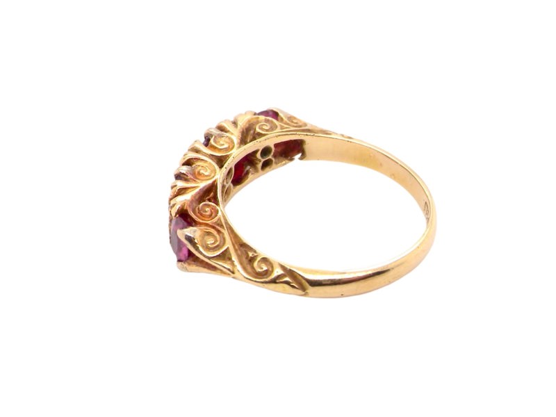 Vintage Tom An antique Ruby and Diamond ring