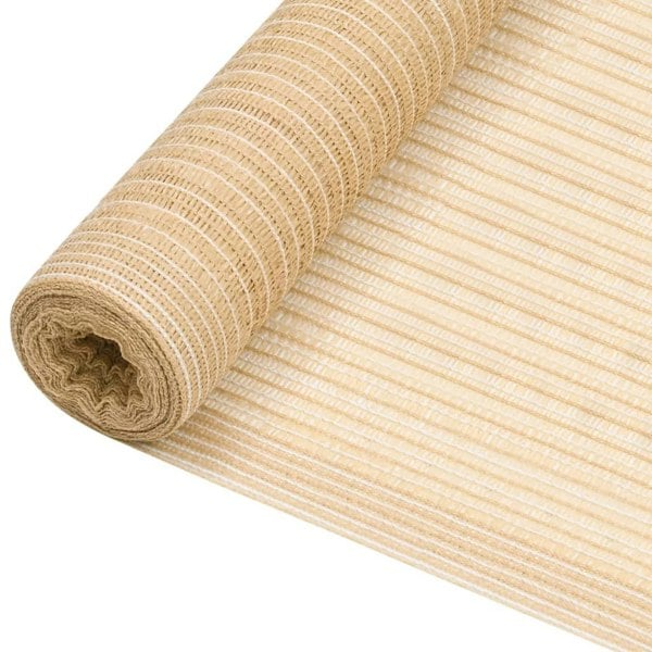 Berkfield Privacy Net Beige 1.8x50 m HDPE 150 g/må_