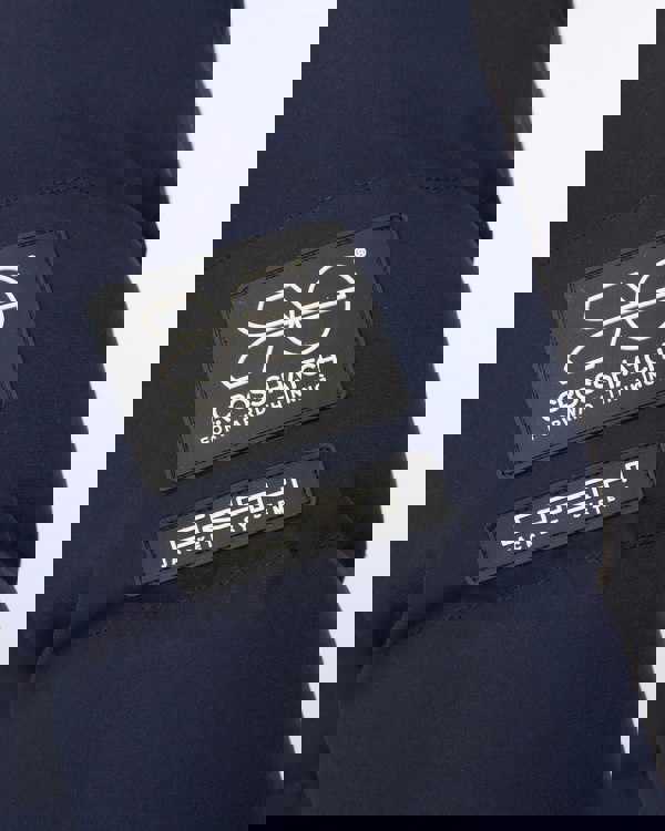 Crosshatch Kampleys Embossed Jacket Navy