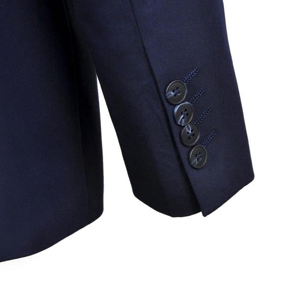 David WeJ Aldo Single Breasted Suit - Navy