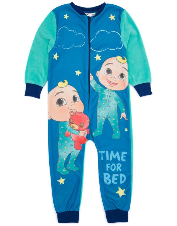 Cocomelon Unisex Kids Blue Jj Onesie
