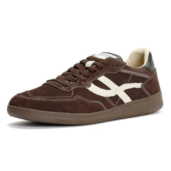 Pompeii Elan Sala Suede Men's Ecru/Biscuit Trainers