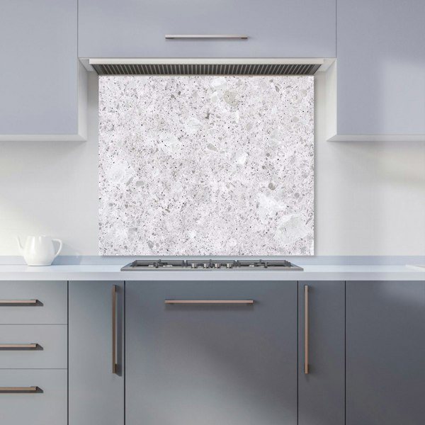 Warren Reed - Designer Light Grey Quartz Effect Kitchen Splashback