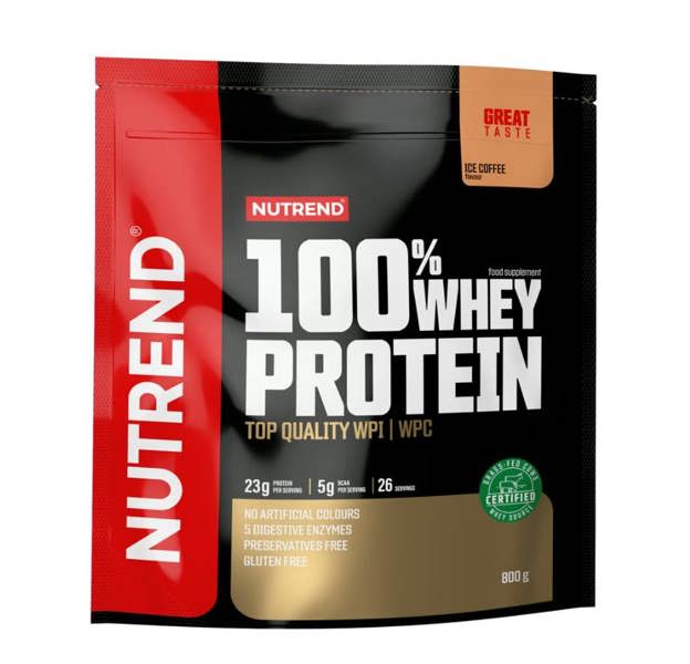 Nutrend 100% Whey Protein, Ice Coffee - 800g