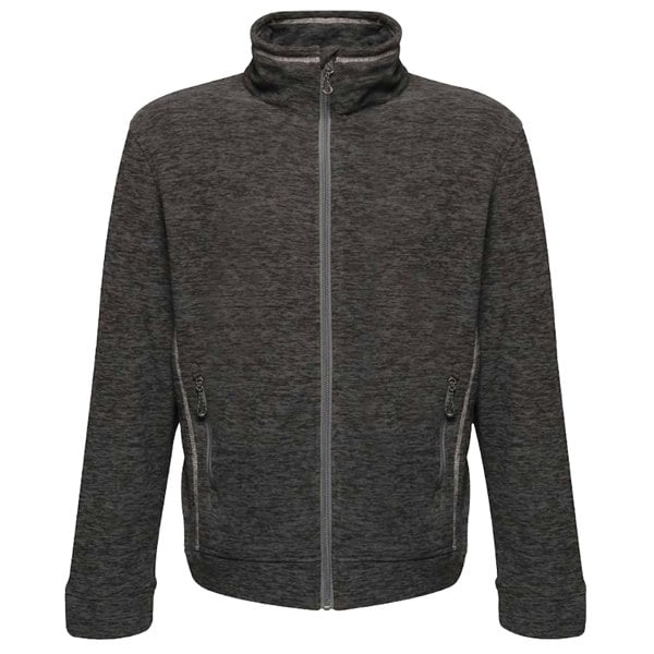 Regatta Mens Thornly Full Zip Marl Fleece Jacket - Seal Grey Marl