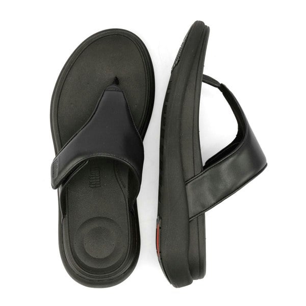 FitFlop F-Mode Go Adjustable Flatform Women's Sandals - Black