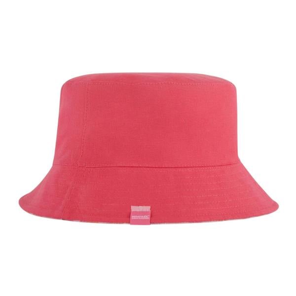 Regatta Childrens/Kids Flip Up Bucket Hat - Pink Lemonade - 
