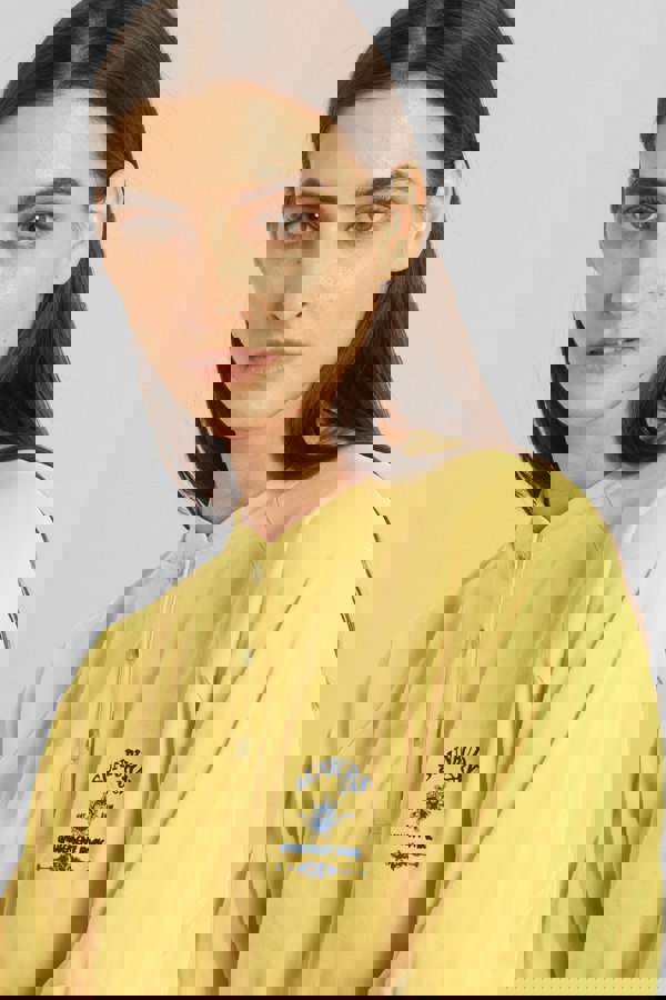 ENORSIA Henley Button Up Long Sleeve Sweatshirt