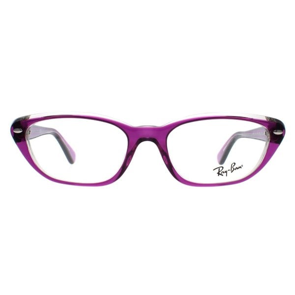 Ray-Ban Glasses Frames 5242 5254 Transparent Pink Crystal