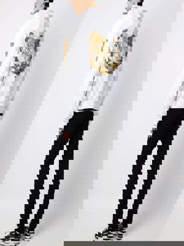 Amiri Alchemy Landscape Frame Hoodie – White