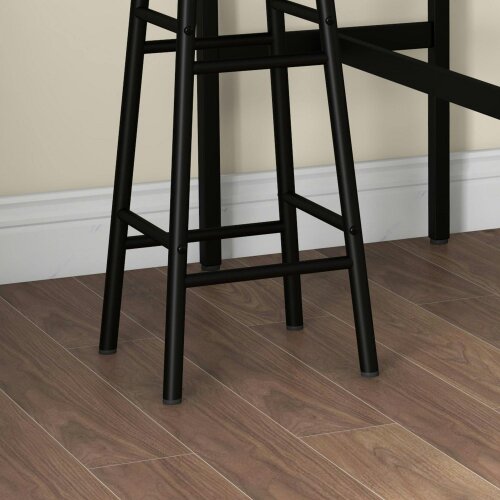 Wyld Haus Dirive Wooden Grey 3 Piece Industrial Bar Table And Stool Set