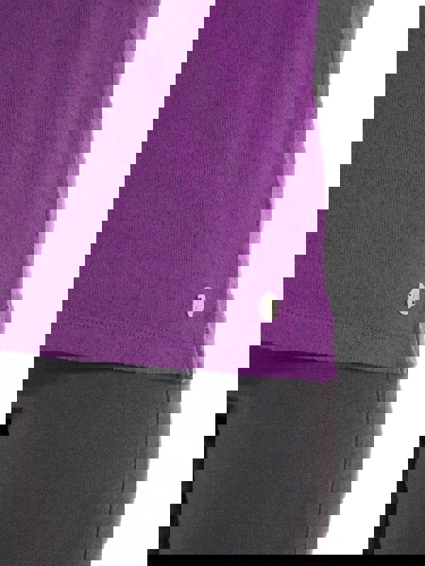 PennyPlain Cowl Neck Top- Amethyst