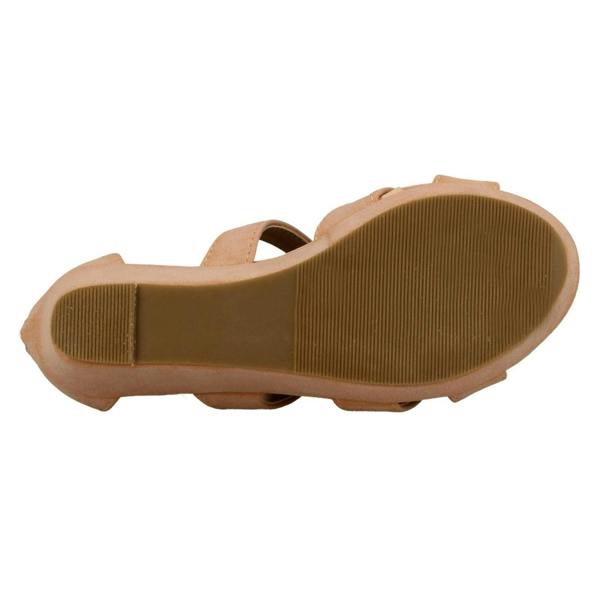 Savannah Girls Savannah Mid Wedge Loop Bar Sandals