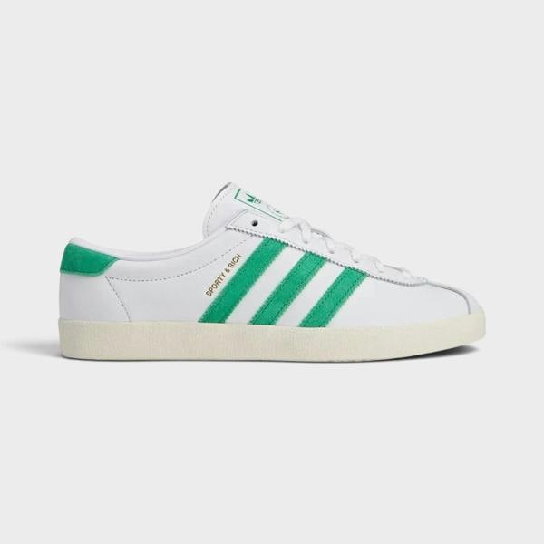 Sporty & Rich Adidas Blanc Sneakers White Green
