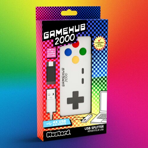 Love Frankie Retro Gamer USB hub