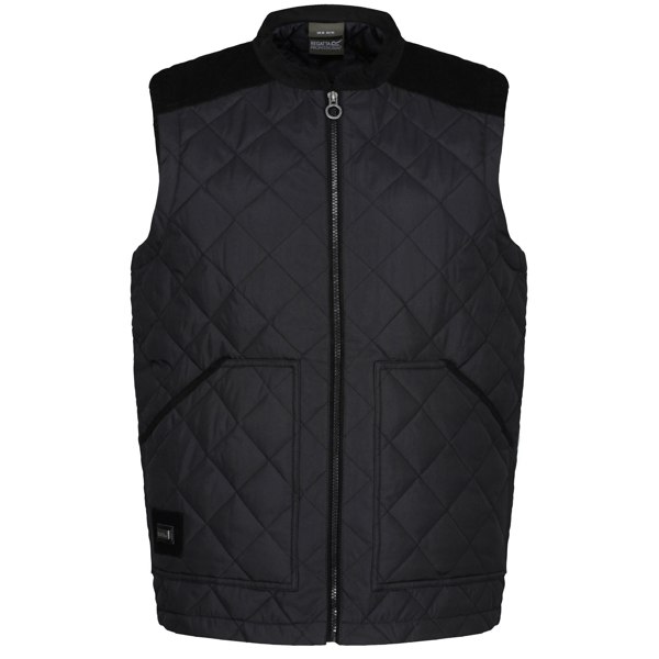 Regatta Mens Moreton Quilted Body Warmer - Black