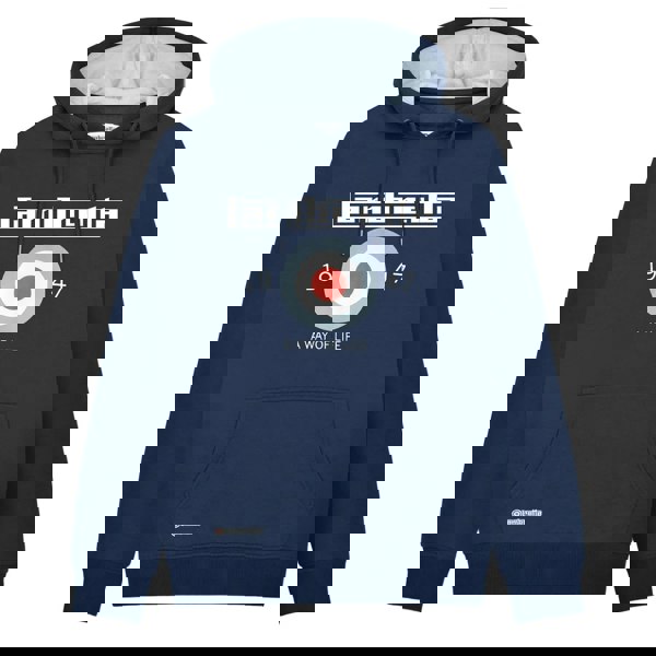 Lambretta Mens AW24 Target Hoodie - Navy