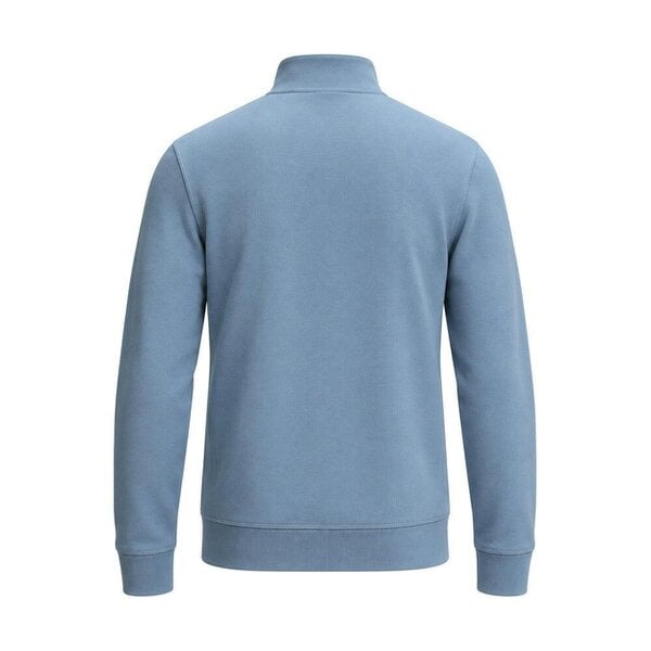 BOSS Zestart Zip Through Sweatshirt Light Pastel Blue
