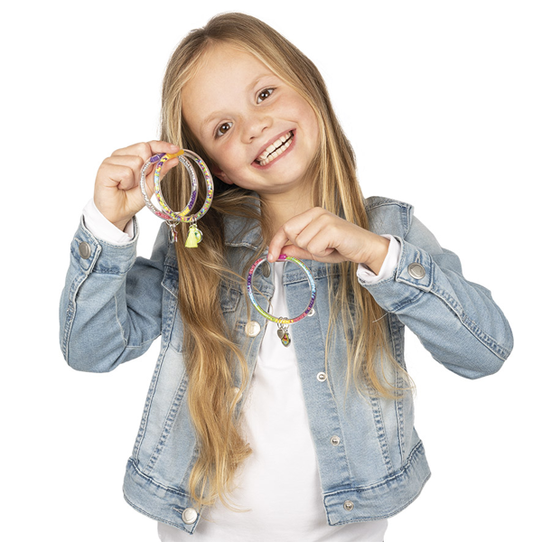 Totum Glitter Tube Bracelets