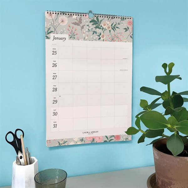 Fashion Laura Ashley A3 Famly Planner 2027, Family Planners, Week To View, Art, Gift