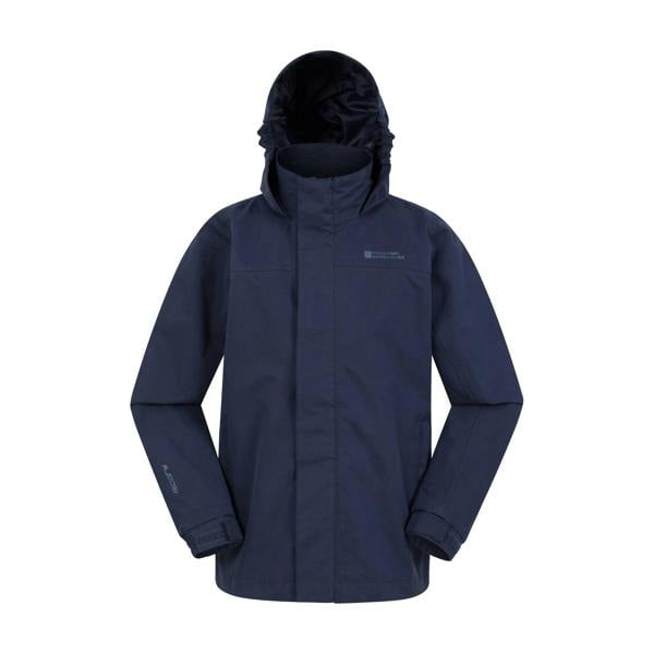 Mountain Warehouse Childrens/Kids Solar Waterproof Jacket - Navy - 