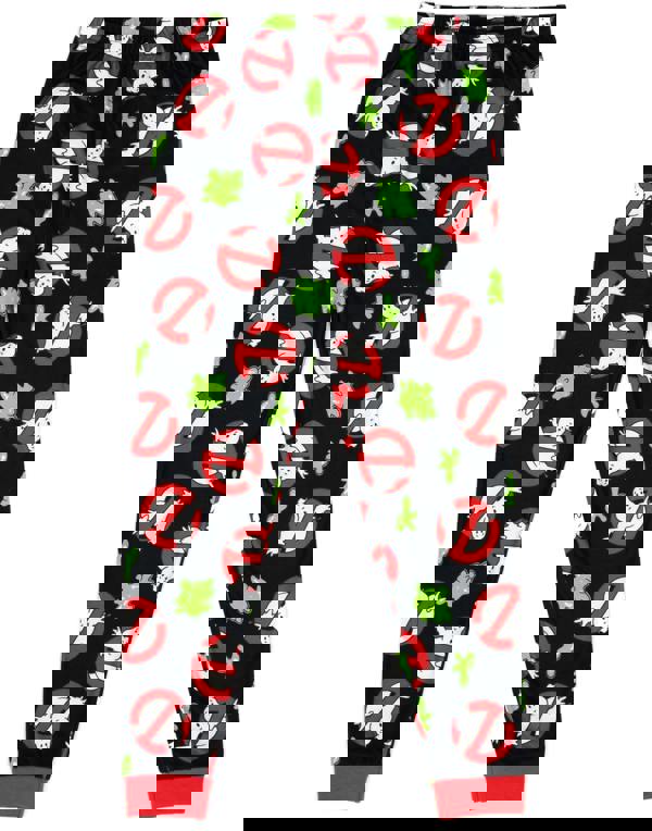 Ghostbusters Boys Multicoloured Logo Long Sleeve Long Leg Pyjama Set [dis]