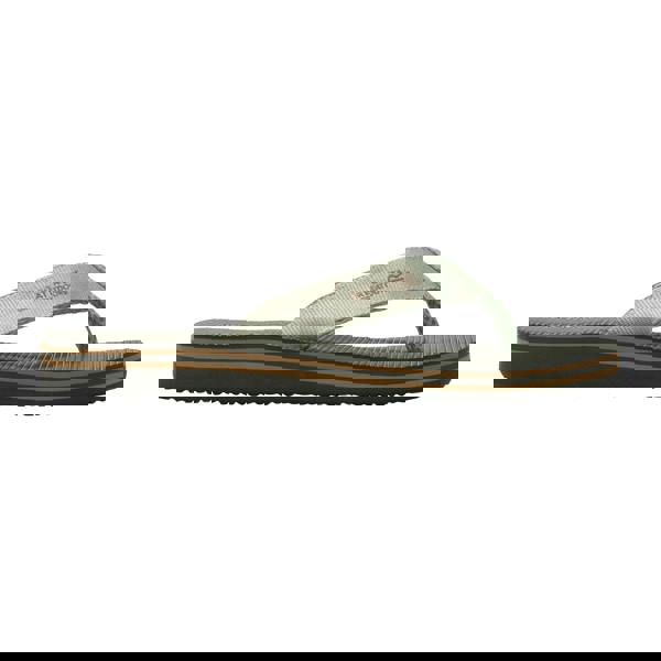 Regatta Mens Rico Flip Flops - Dark Khaki/Teal - 