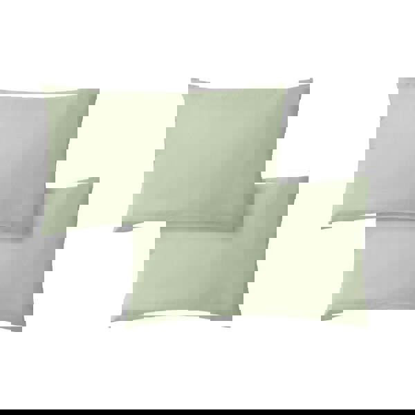 Bianca 200 Thread Count Cotton Percale Standard Pillowcase Pair - Green