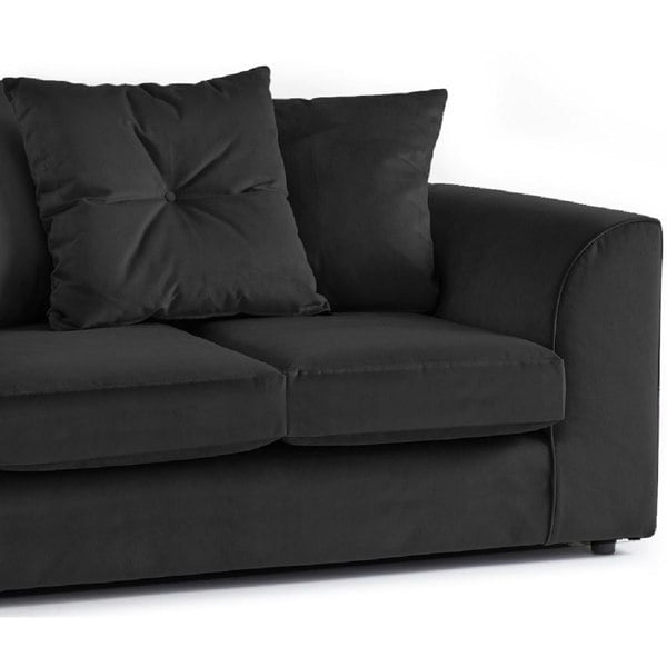 Fernando Plush Velvet Fabric Sofa Suite - 3
