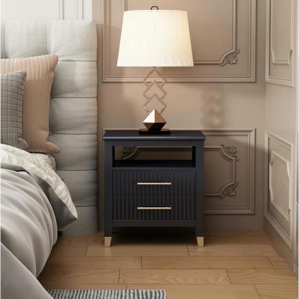 Cabinet Bits Biasi 2 Drawer  Bedside Table