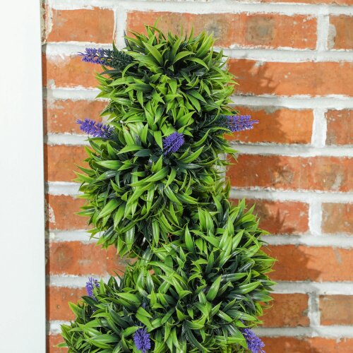 Wyld Haus Ribara Set Of 2 Artificial Lavender Style Trees 115cm