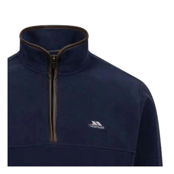 Trespass Mens Huntar Fleece Top - Navy - 
