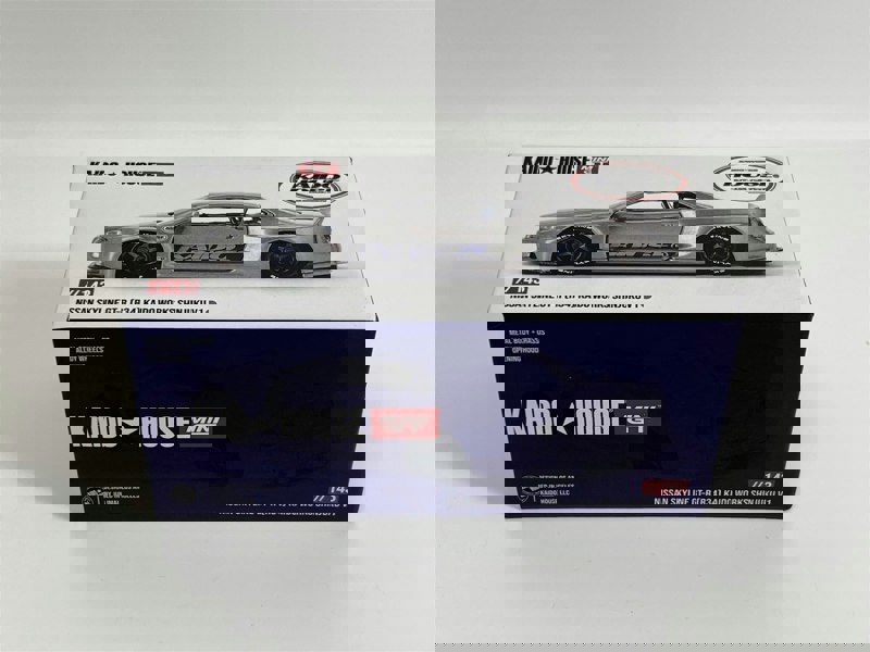 Mini GT Nissan Skyline GT R R34 Kaido Works Shinjuku V1 1:64 Mini GT KHMG143